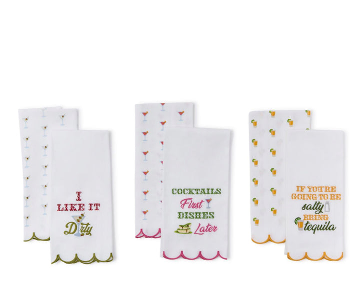 Cocktail Inspired Tea Towels