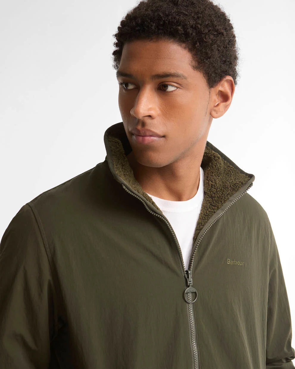 Reversible Fleece Jacket - Sage