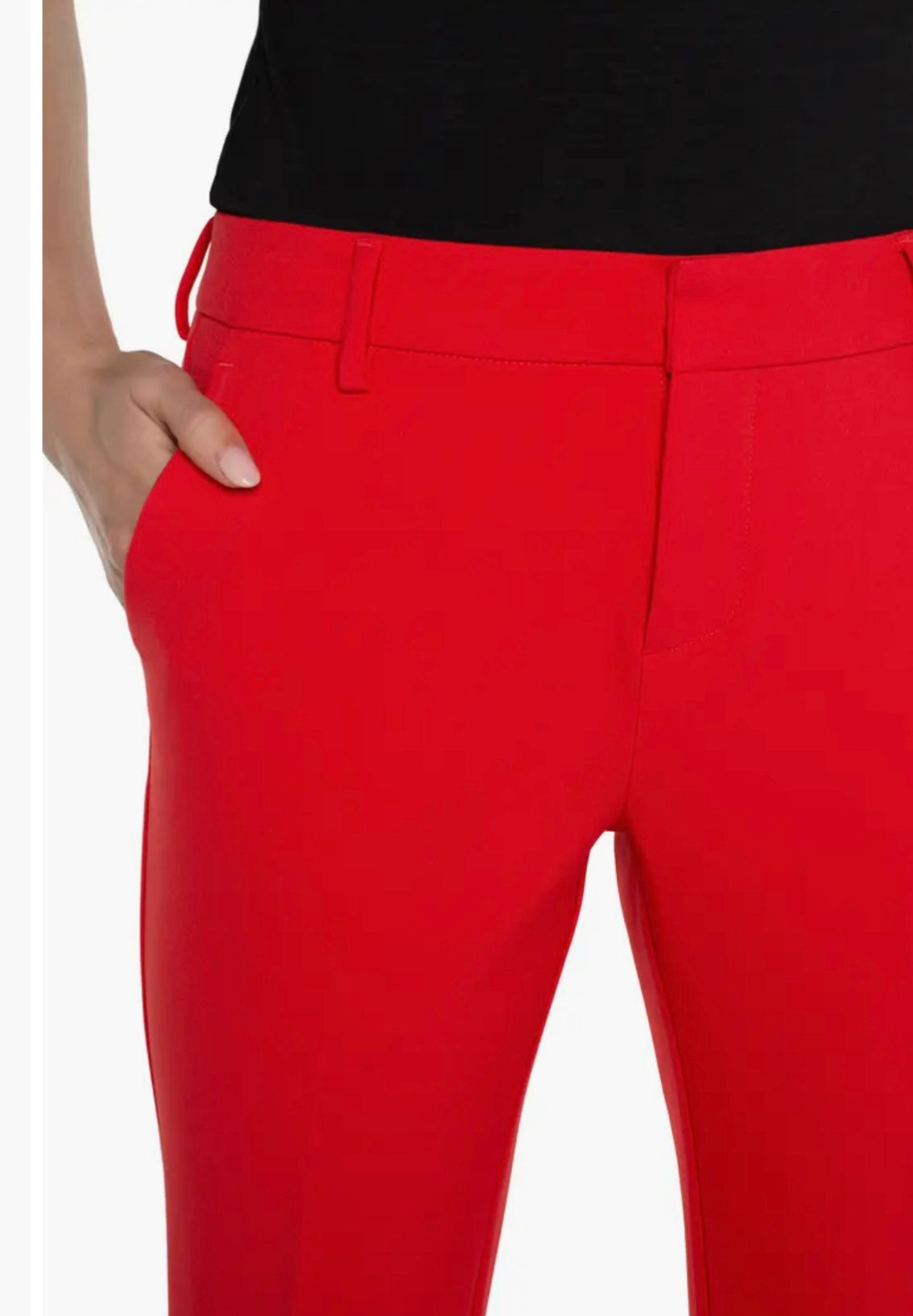 Kelsey Flare Trouser - Lava Flow