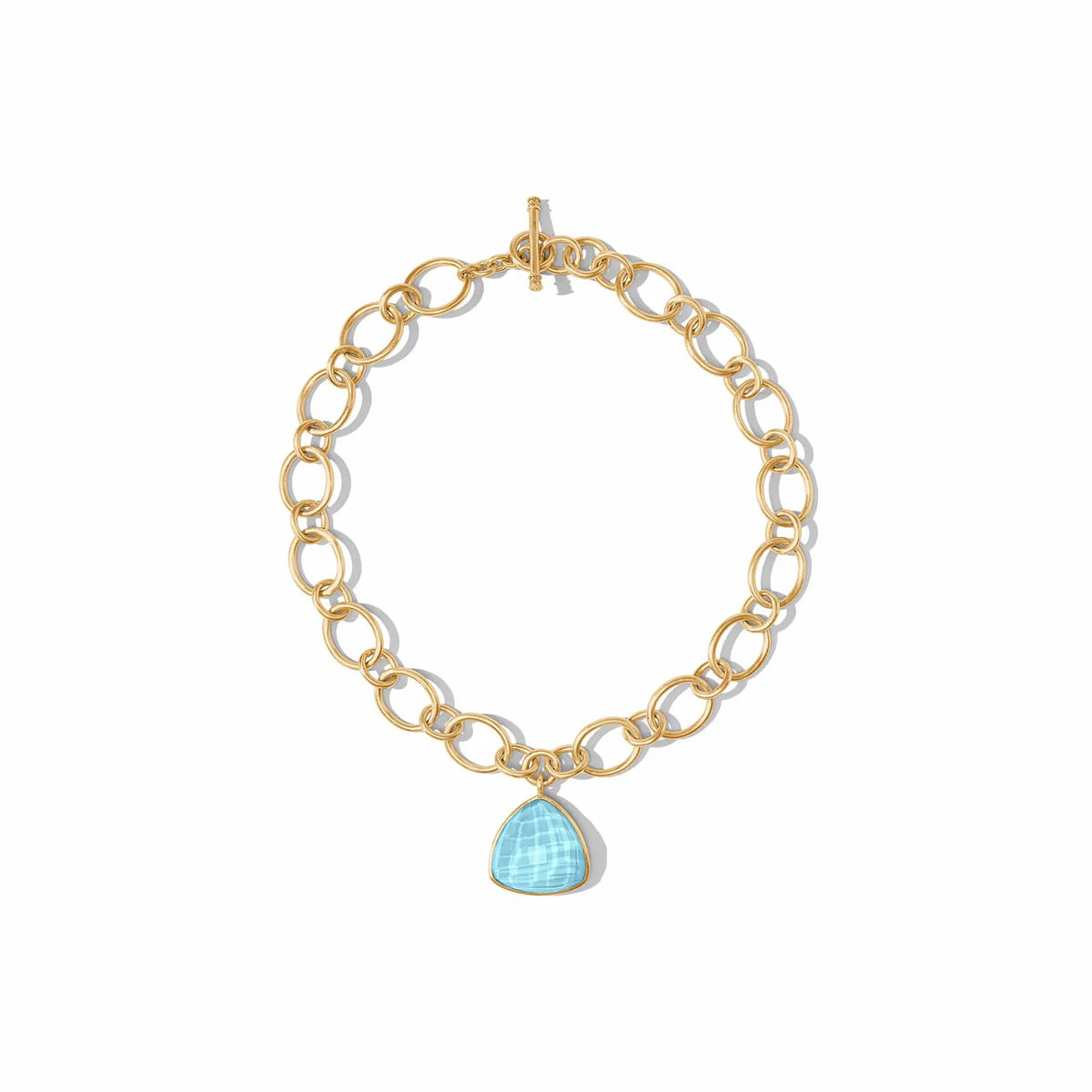 Aquitaine Statement
Necklace - Capri Blue