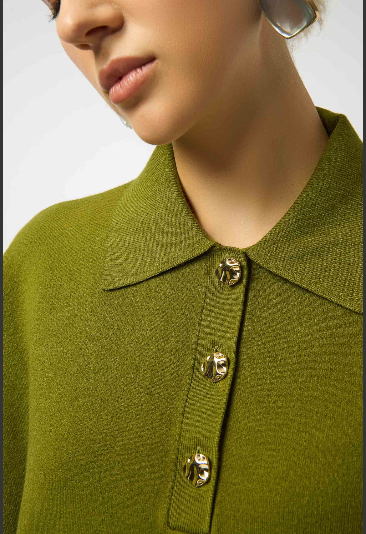 Boxy Polo Sweater