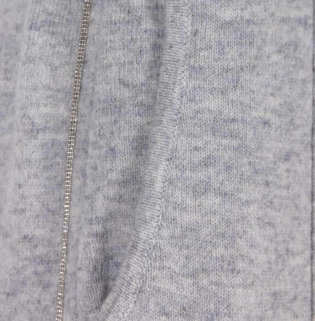 Sweater Pant with Silver Trim