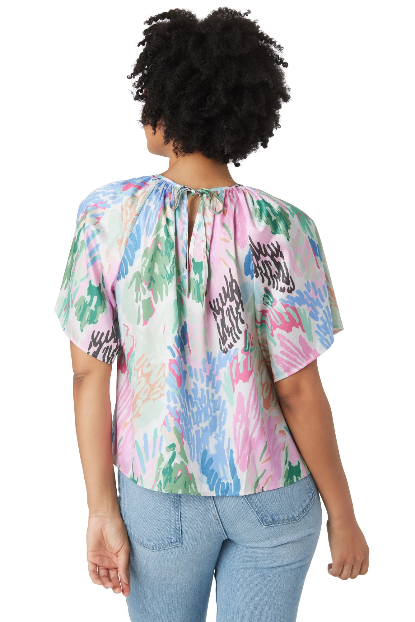 Brynn Top - Painted Garden