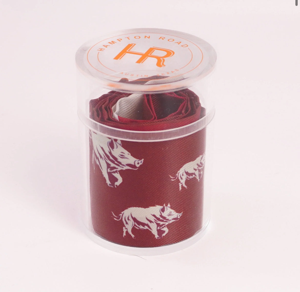 Running Razorbacks Twillionaire & Scarf Ring