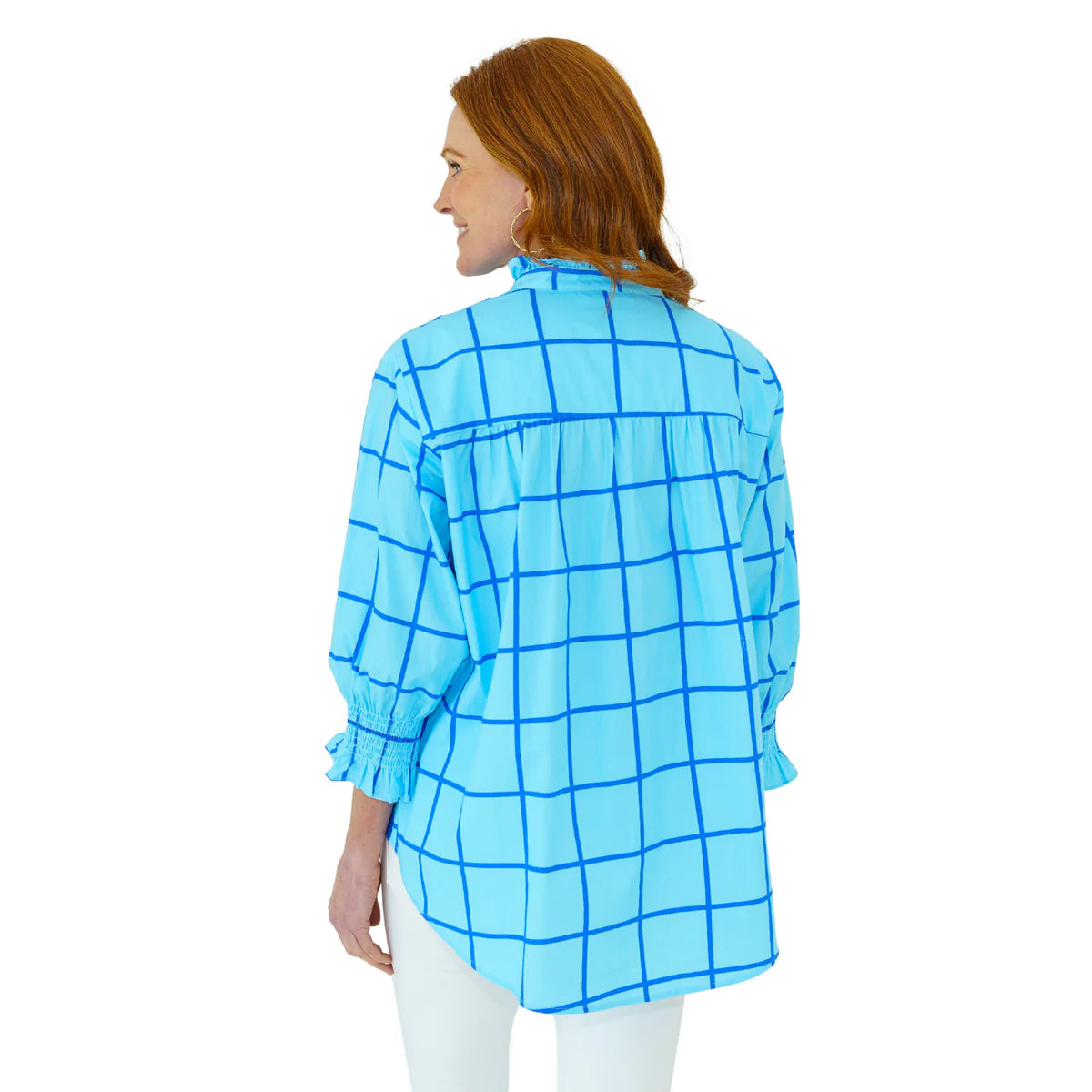 Kimberly Park Top-Blue/Navy
