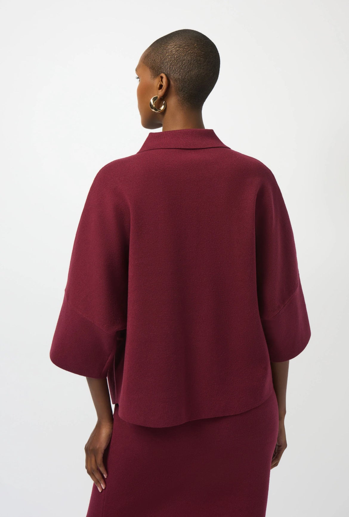 Boxy Polo Sweater