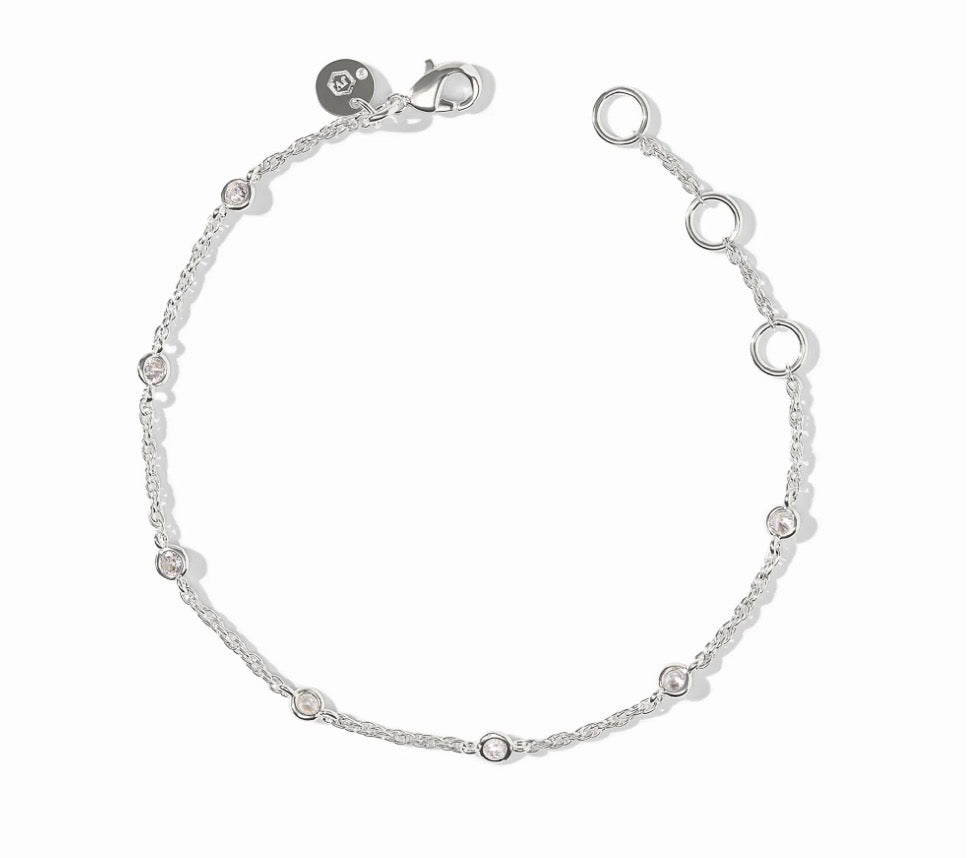 Celeste Delicate Bracelet-Silver/Cubic Zirconia