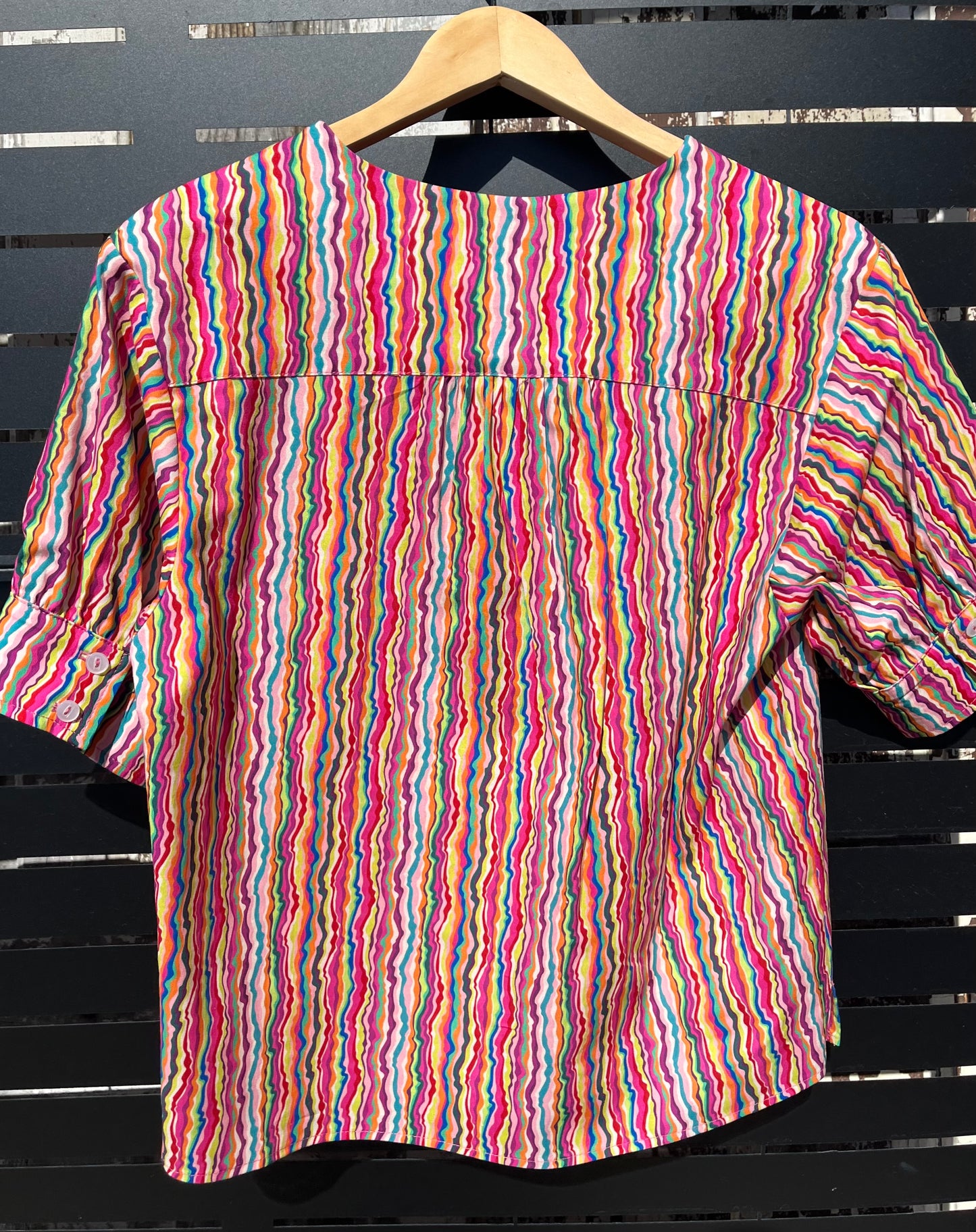 Notched Front Shirt