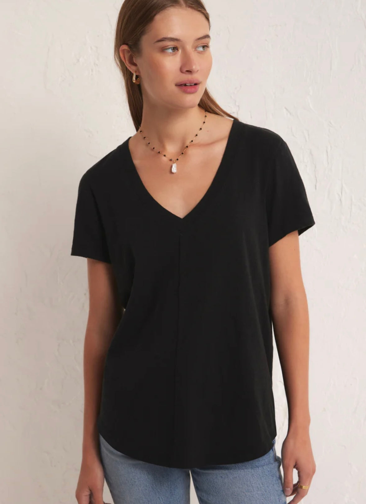 Asher V Neck Tee
