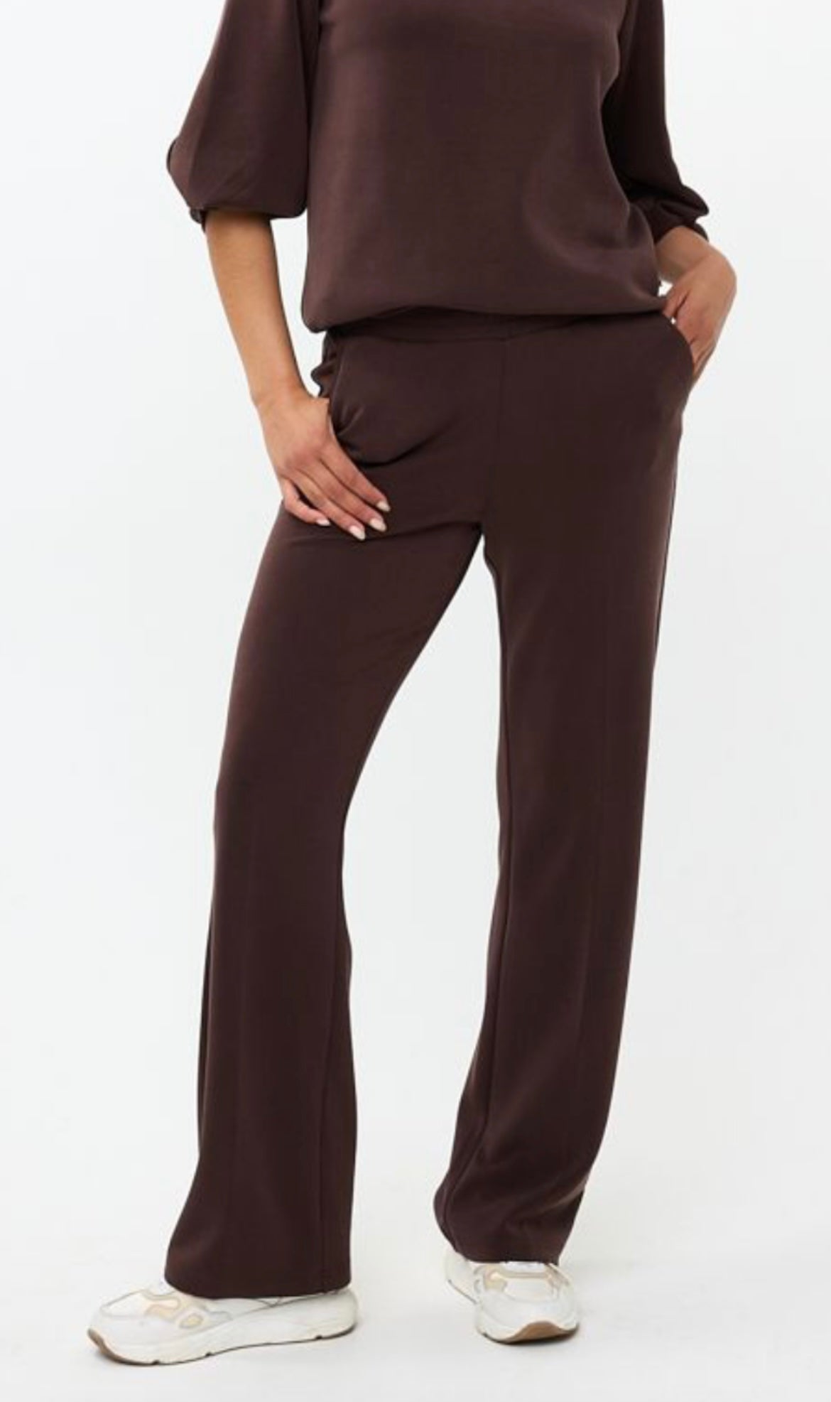 Esqualo Modal Trouser with Stripe