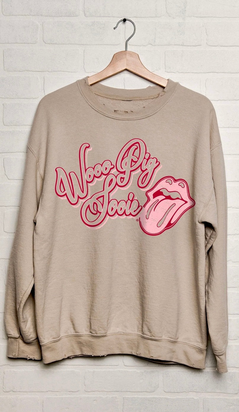Arkansas Rolling Stone Sweatshirt - Sand