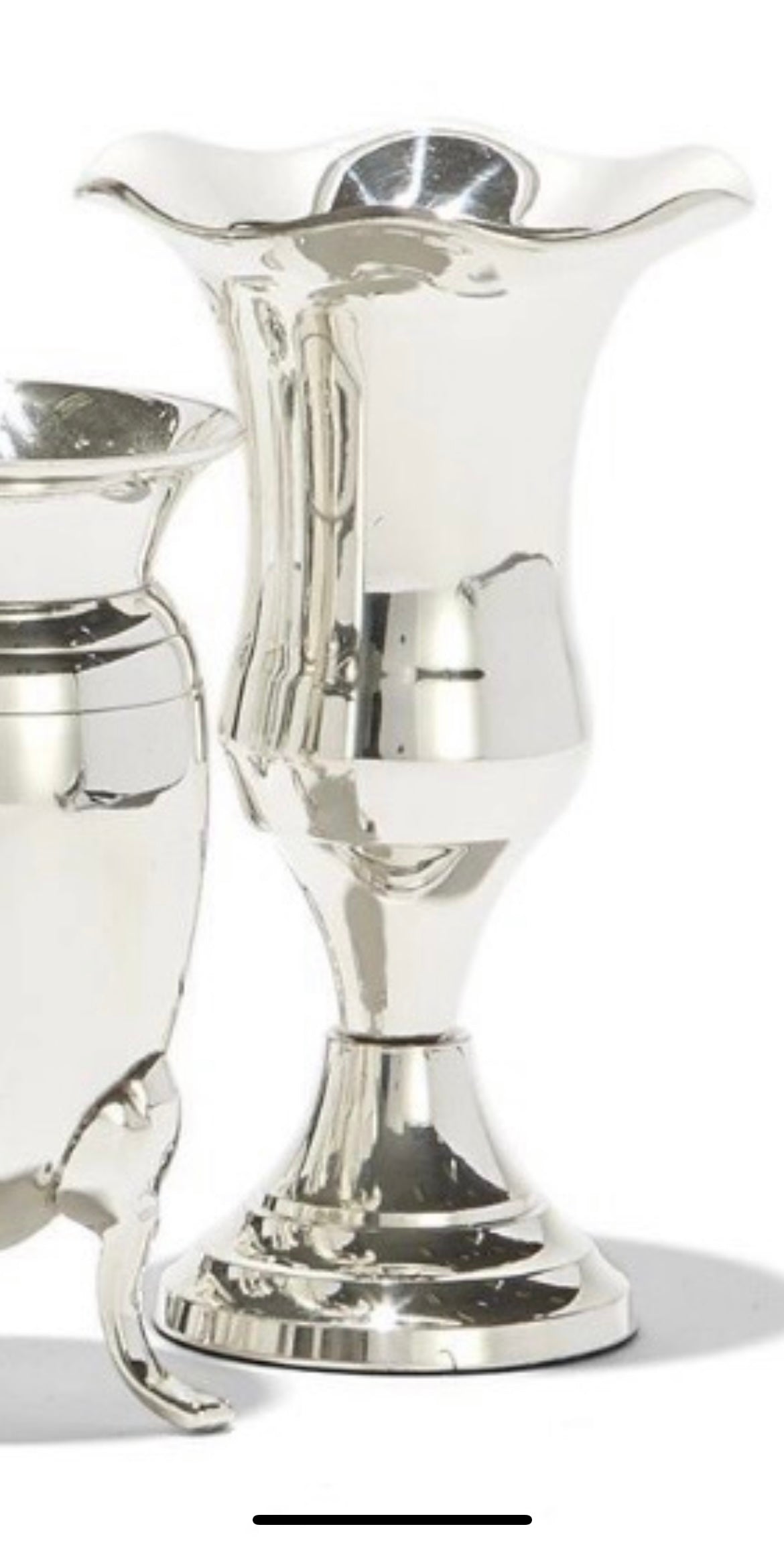 Silver Bud Vase