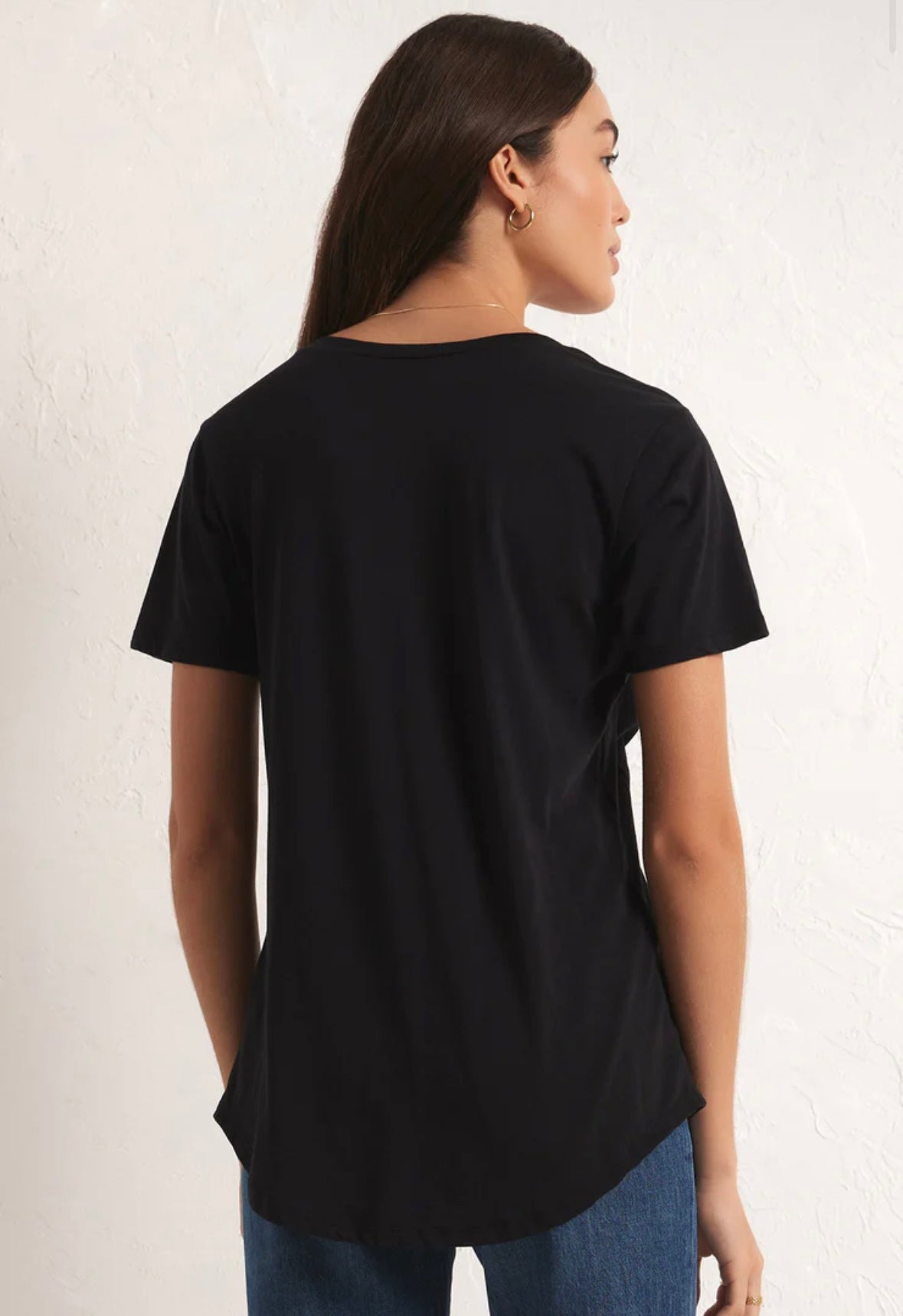 Pocket Tee - Jet Black