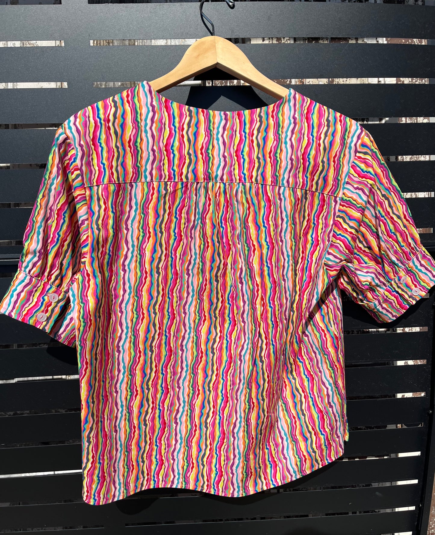 Notched Front Shirt