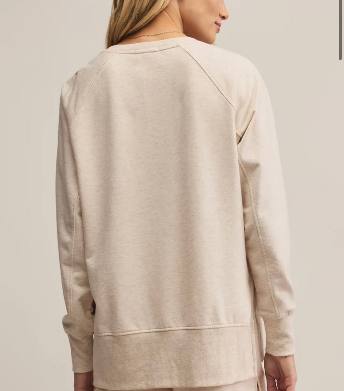 Modern V-Neck Weekender-Light Oatmeal Heather