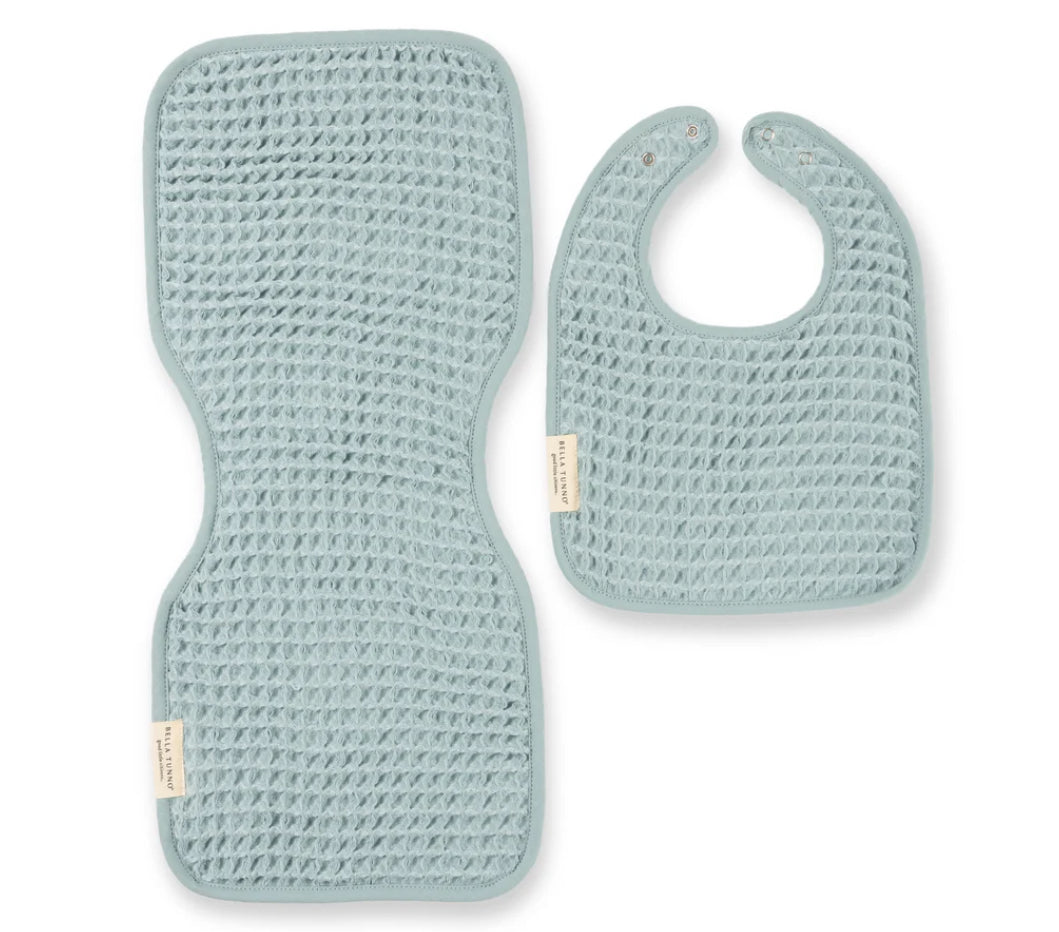 Bella Tunno Bib & Burp Cloth Set