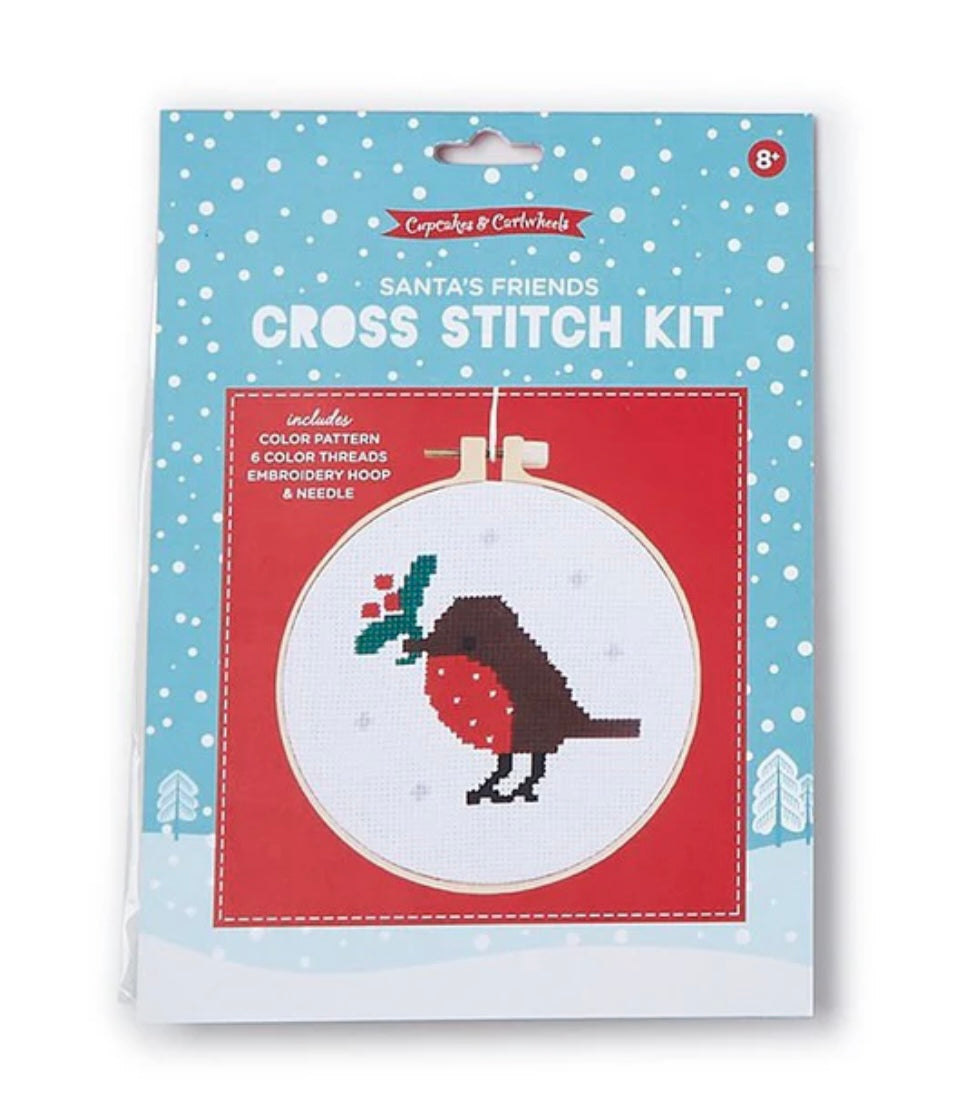 Cupcakes & Cartwheels Cross Stitch Kit