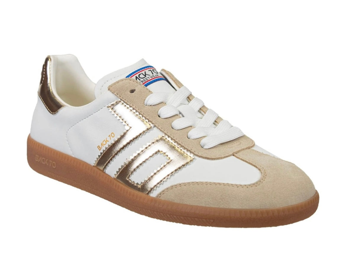 Back 70 Cloud Sneaker-Beige/Gold