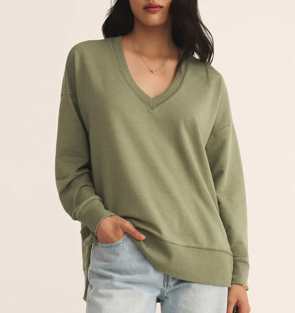 Modern V-Neck Weekender