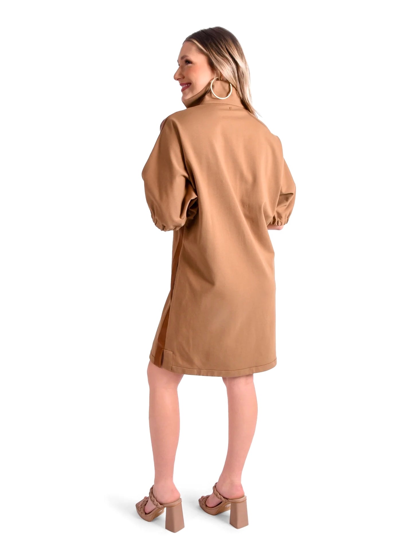 Poppy Dress - Luggage