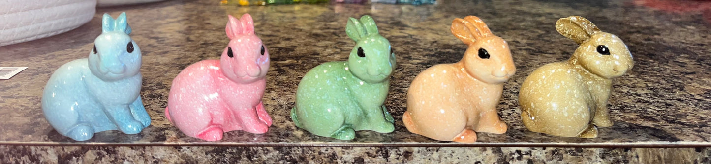 Hand-Painted Bunnies