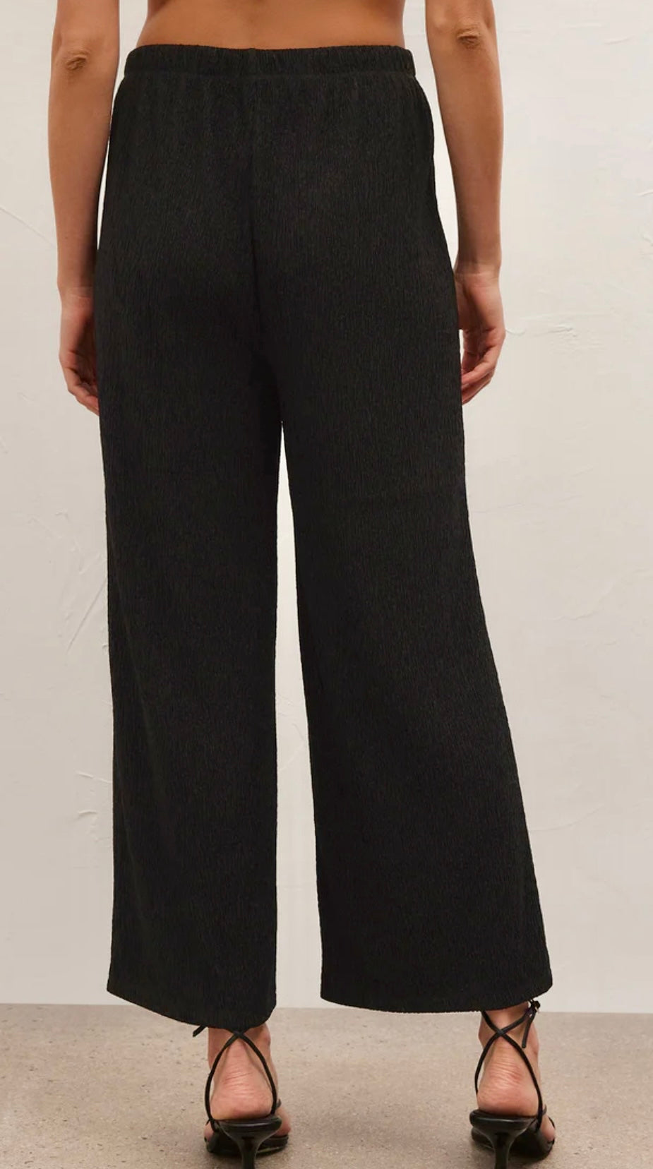 Cosmic Crinkle Pant - Black