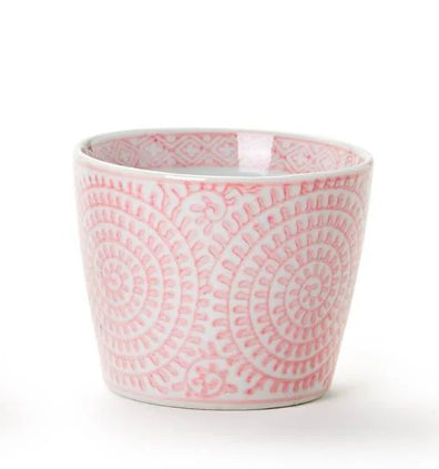 Pink Chinoiserie Cachepot