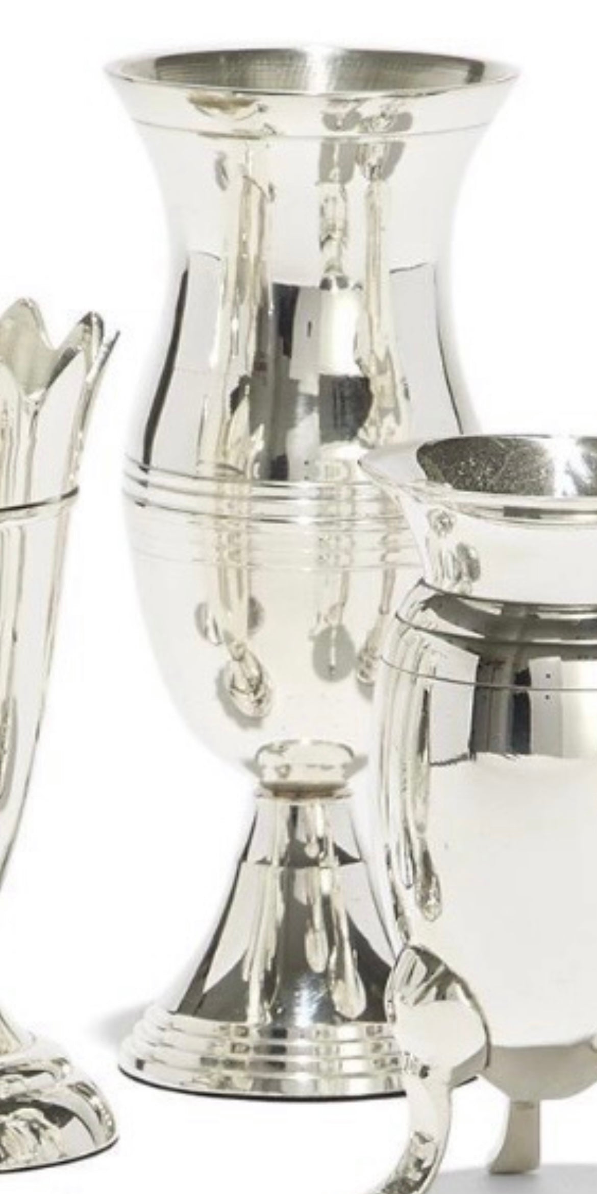 Silver Bud Vase