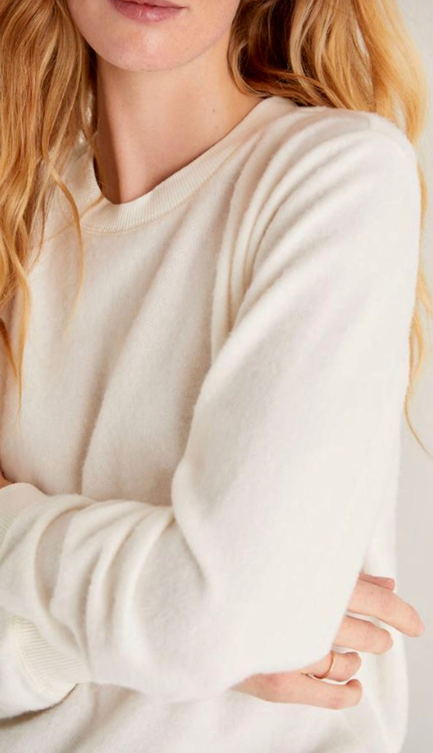 Russell Cozy Pullover - Sandstone