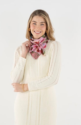 Silk Scarf - Iconic Joy