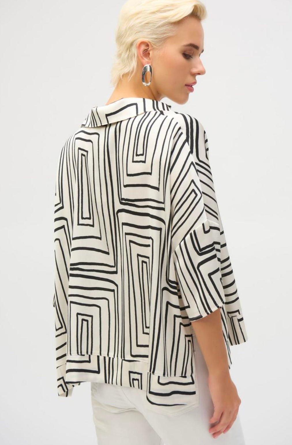 Geometric Boxy Top