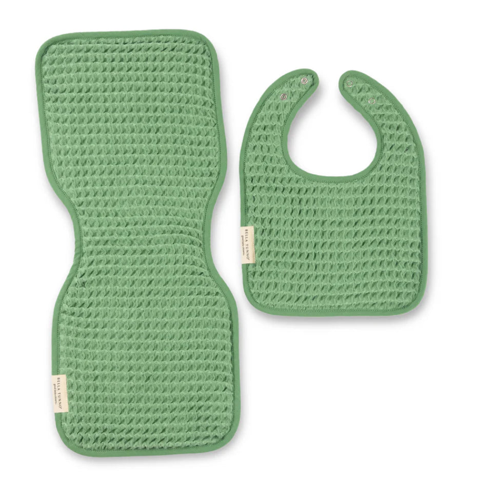Bella Tunno Bib & Burp Cloth Set