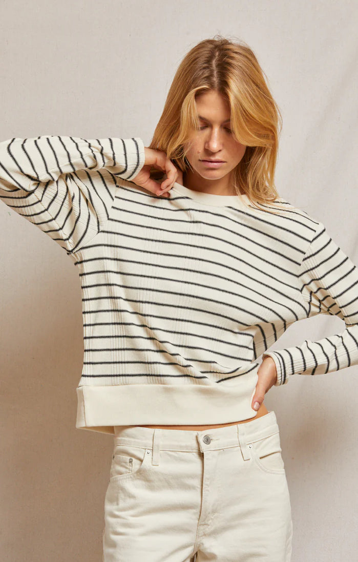 Stef Ribbed Tee