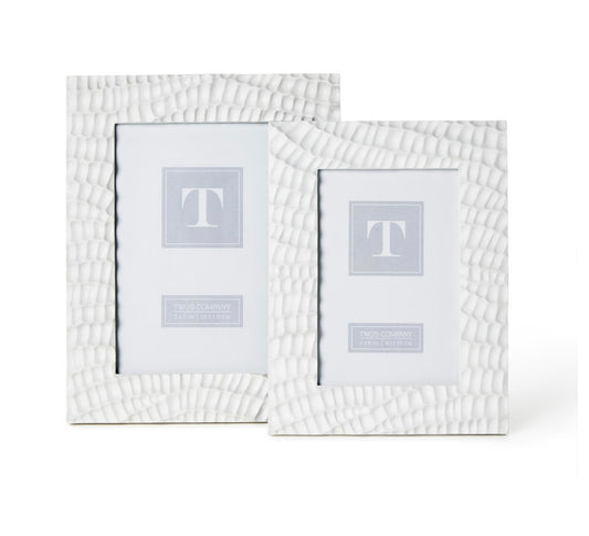 White Coral Reef Photo Frame