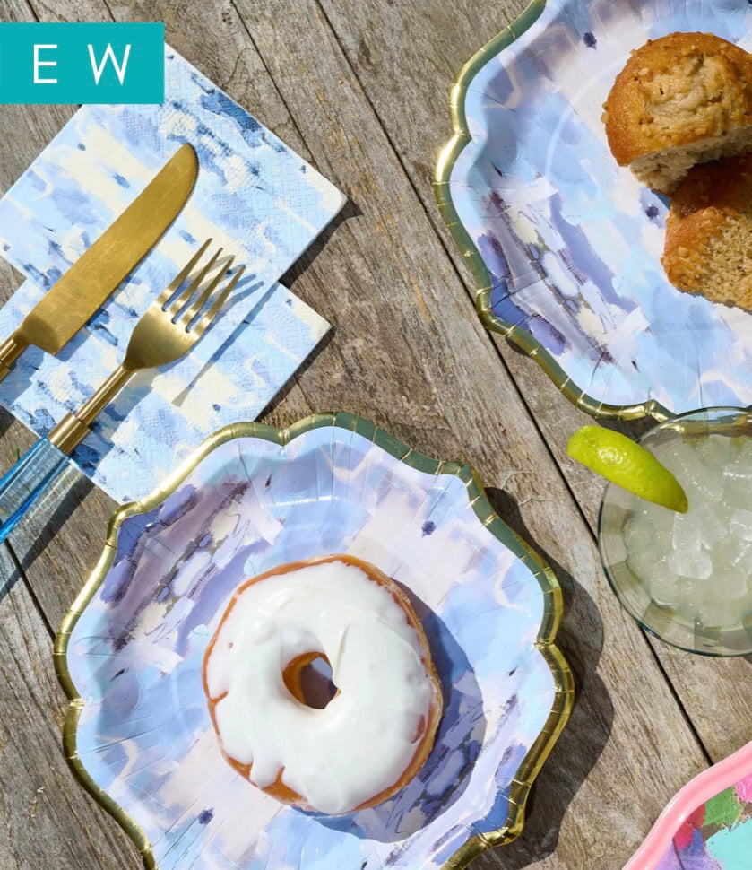 Laura Park Cocktail Napkins-Ocean Breeze