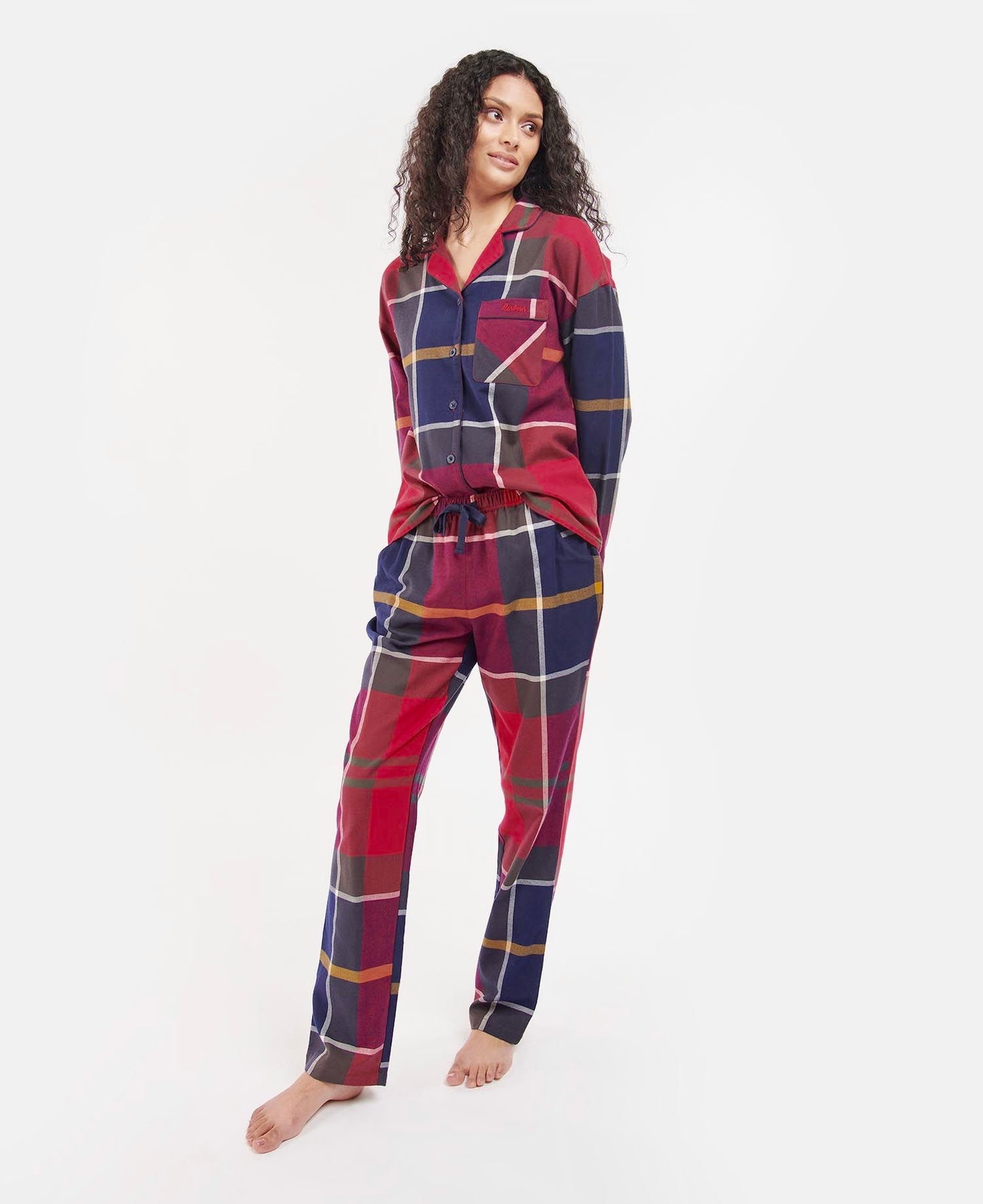 Ellery PJ Set - Red Tartan
