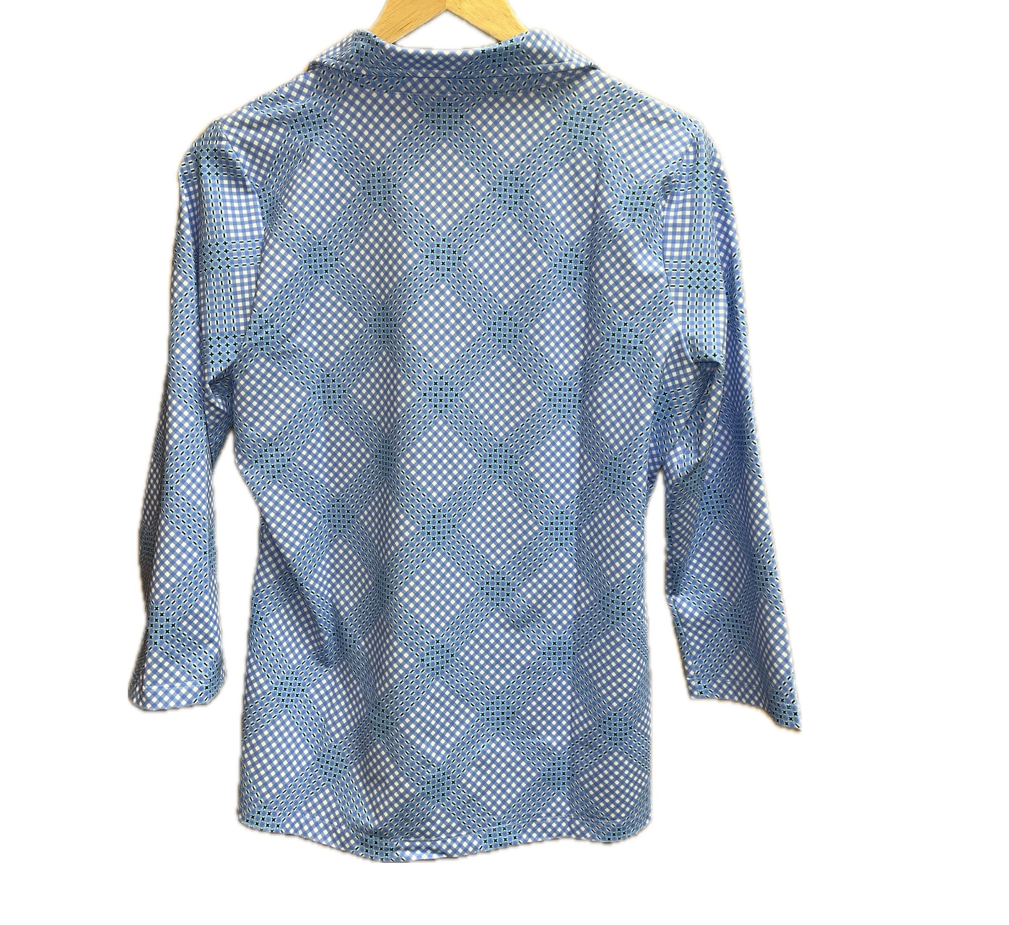 3/4 Sleeve V-Neck with Collar