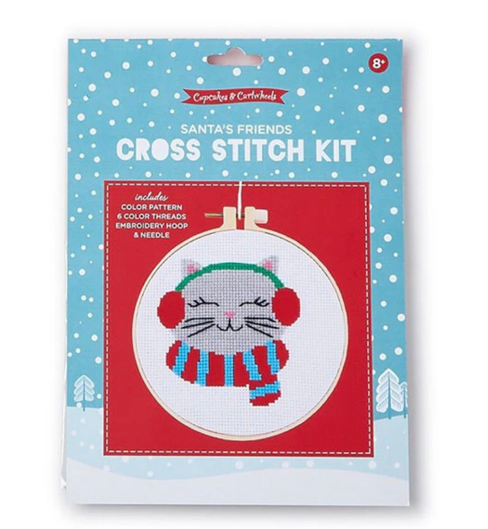 Cupcakes & Cartwheels Cross Stitch Kit