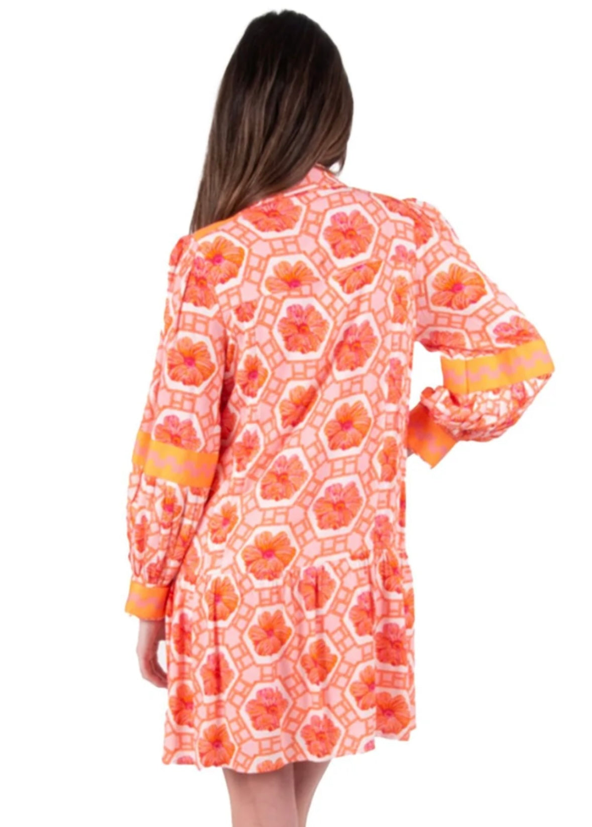 Delaney Dress - Floral Crochet
