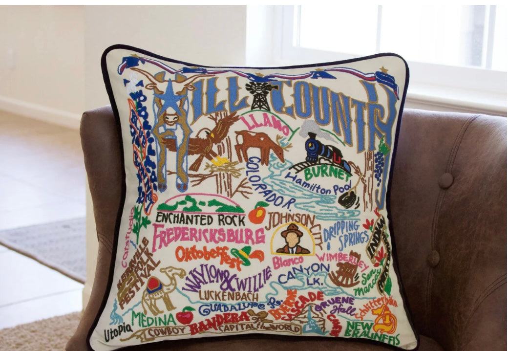 Texas Hill Country Pillow