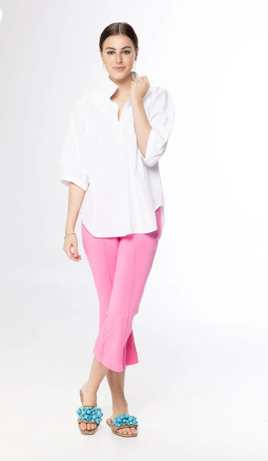 Avie Top-Solid White