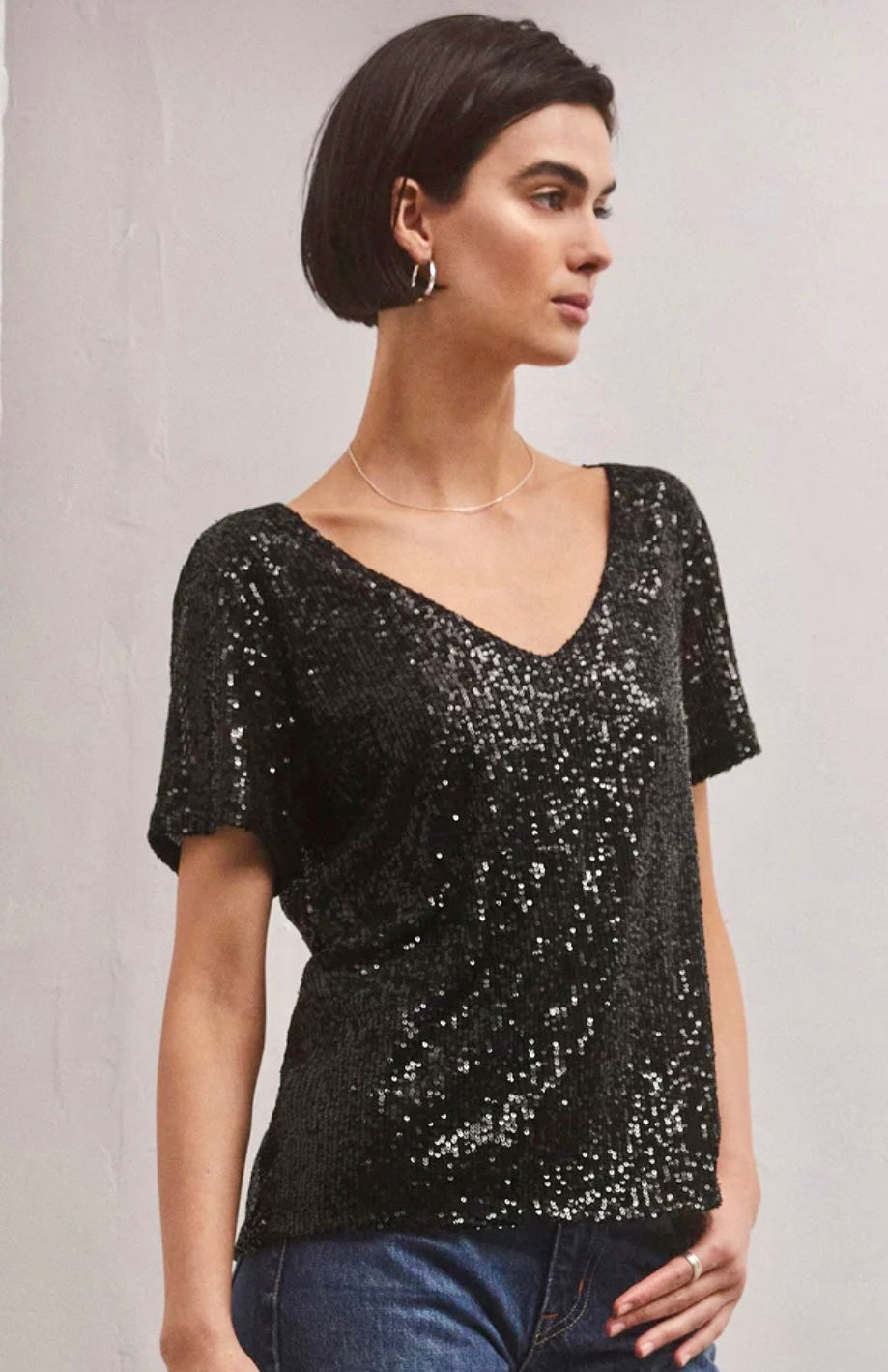 Marbella Sequin Top