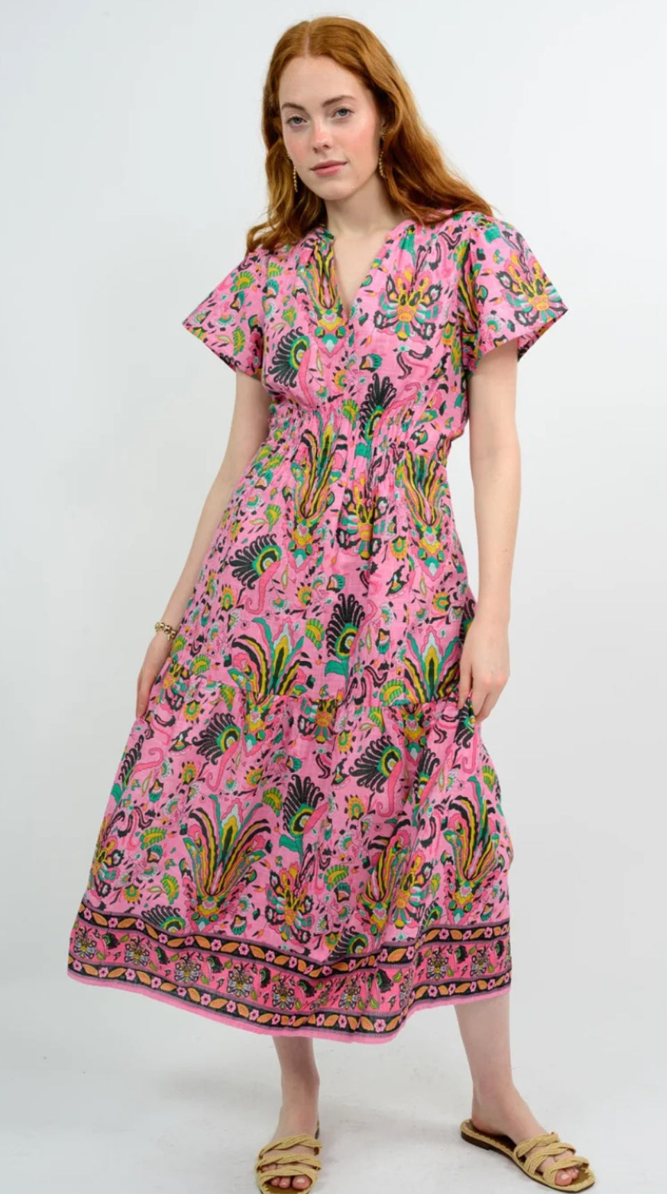Tropical Borders Dress