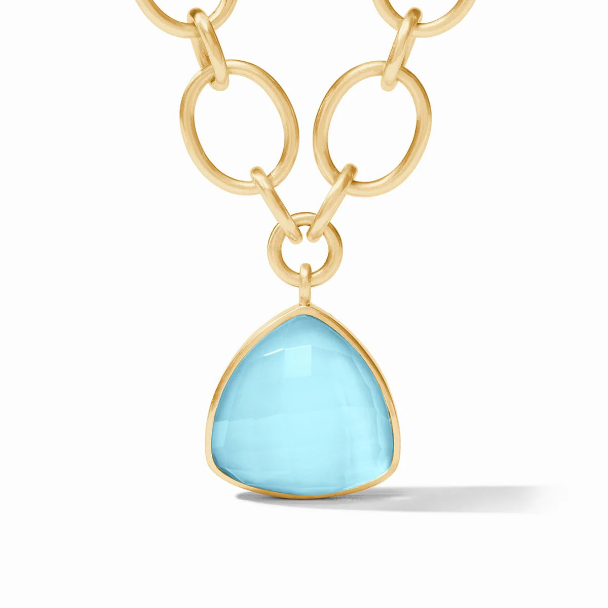 Aquitaine Statement
Necklace - Capri Blue
