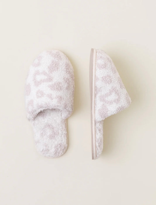 CozyChic® Barefoot In The Wild® Slipper - Cream
