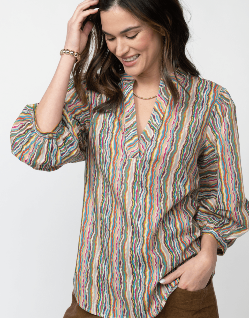 Wiggle Stripe Top