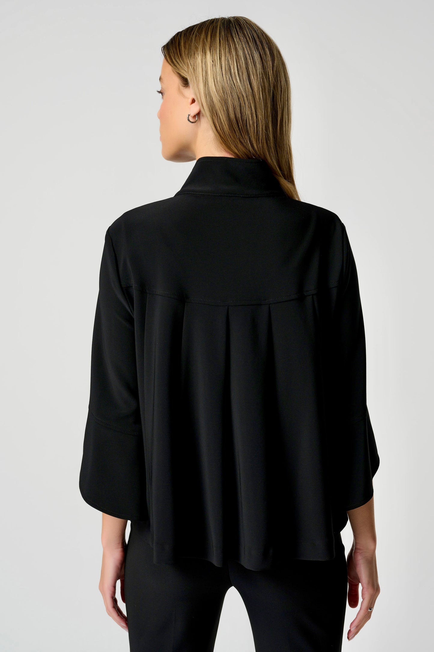 Classic Trapeze Jacket - Black
