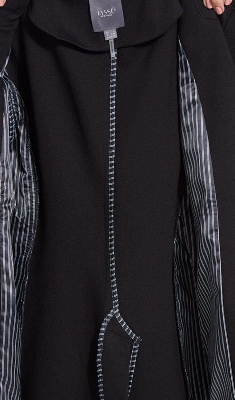Essential Ponte Blazer-Black