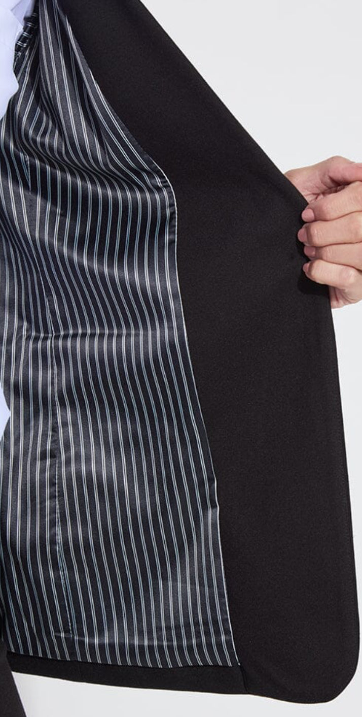 Essential Ponte Blazer-Black