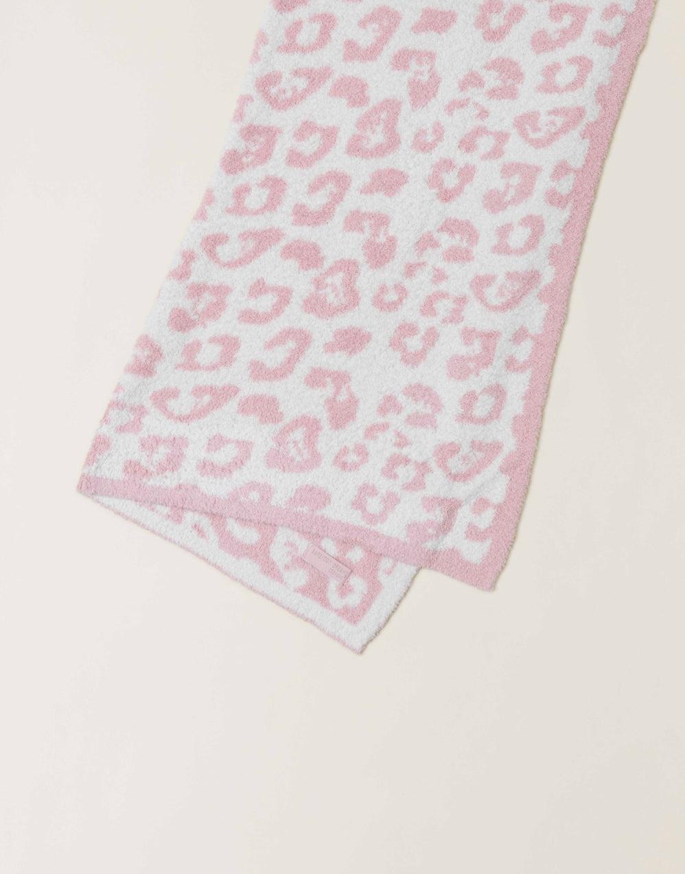 Cozy Chic Barefoot in the Wild Baby Blanket-Dusty Rose/Cream